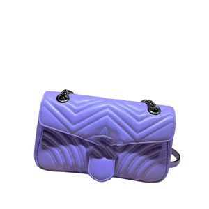 2024 Sacs de créateurs Sac à bandoulière Sac d'embrayage Flap Totes Sacs C Portefeuille Check Velours Fil Bourse Double Lettres Solide Hasp Taille Square Stripes Femme Bourse