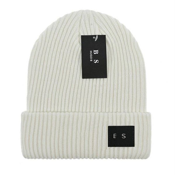 2024 Diseñador Boss Skullcap Gorro de invierno de lujo Gorro de punto Gorro térmico para hombres y mujeres Gorro frío para temperatura de madera multiusos Gorro de esquí Gorro de golf