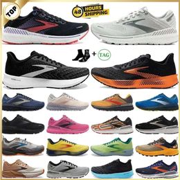 2024 Designer Brooks Lance 9 Chaussures de course Mens Womans Ghost Hyperion Tempo triple noir blanc gris jaune Trainers orange Glycerin Cascadia 22 20 16 Sneakers