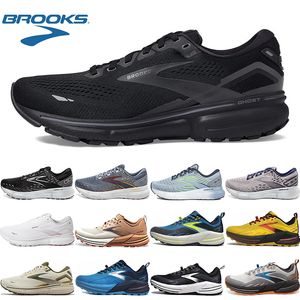 2024 Designer Brooks Chaussures de course Brooks Cascadia 16 Orange Green Jaune Bule Black Mens Womens confortable Breatch Mens Trainers Sports Sneakers