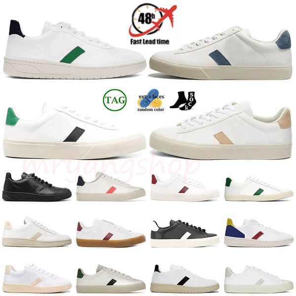 2024 Designer Casual Esplar 2005 Français Brésil Vert Chaussures de créateur à faible teneur en carbone pour femmes Hommes Plate-forme Baskets de luxe Blanc Noir Baskets Mocassins en cuir