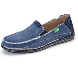 2024 Designer Casual schoenen voor mannen Gai Denim Slip-on Black Blue Brown Mens Trainers Old Dirty Style Outdoor Sports Sneakers Big Size 39-48 78