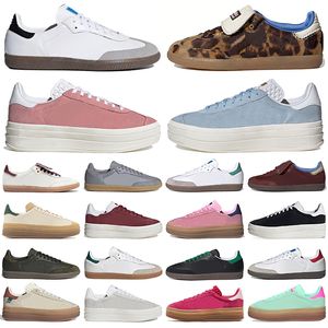 2024 Designer Casual Shoes Men Women OG Classic Sneakers Black White Wales Bonner Luipard Wals Cream Outdoor Sptors Fashion Shoe EUR 36-45