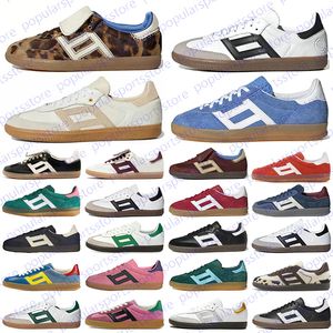 2024 Designer Casual Shoes Men Women OG Classic Sneakers Black White Wales Bonner Luipard Wals Cream Outdoor Sptors Fashion Shoe EUR 36-45