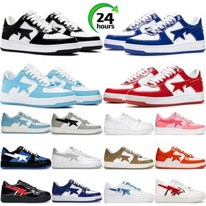 2024 Designer Chaussures décontractées pour hommes extérieurs Femmes Sta Low Plateforme Black Bule Bule Black Beige Suede Sports Trainers