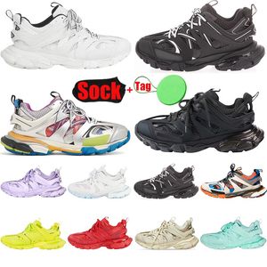 2024 Designer Casual Chaussures Track Runners Tracks Snerakers Triple Noir Rose Cerise Beige Oreo Orange Hommes Skate Work Out Baskets de Marche Paris 3.0 Femme Femme Chaussure