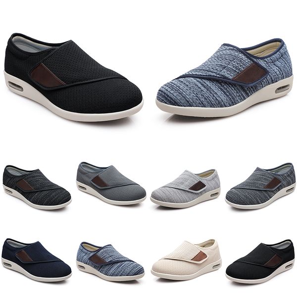 2024 diseñador zapatos deportivos casuales zapatillas de deporte planas para caminar moda hombres mujeres negro azul gris beige zapatillas de deporte entrenadores tenis tamaño grande 36-53