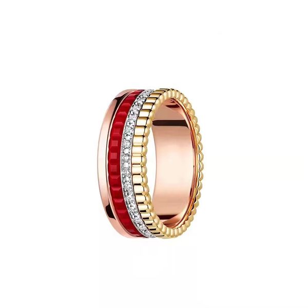 2024 Designer Fashion Luxury Bijoux - Ceramic Gear Dragon Ring - Rotation Couple Ring - Cadeau de fête - Livraison GRATUITE