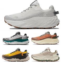 2024 Designer Fresh Foam Trail More V3 Series Running Sneakers Men Femmes Sport Casual Shoes Studio Brown Light Army Green Phantom Black Walking Trainers Taille 36-45