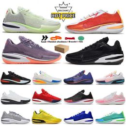 2024 Designer GT coupe les chaussures de basket-ball authentiques Bright Mango Black Fusion Red Hyper Crimson Team USA Man Zapatos Sports Sneakers