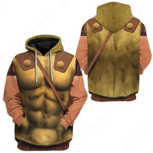 2024 Designer Hoodie Jacket Historische figuren Cos spelen 3D Gedrukte losse casual hoodie Classic Popular Street Patroon High Street