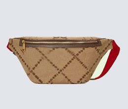 2024 Diseñador de equipaje Bolsa de cintura para hombres Presbicia Lienzo Calidad Mujeres Bolsa de cinturón impermeable al aire libre Fanny Pack Monedero Senderismo Paquete de cintura