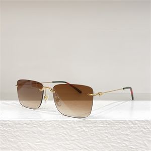 2024 Designer Luxe Hommes Classique Marque Rétro Femmes Lunettes De Soleil Designer Lunettes Bandes Métal Cadre Lunettes De Soleil Femme Avec Boîte et étui