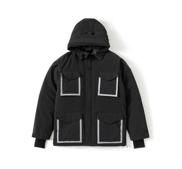 2024 Designer Luxury Mens Down Veste North Winter Hooded Coat Canada OVO co-branding épaissoir les vestes chaudes hommes vêtements