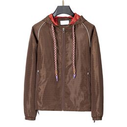 2024 giacche da uomo firmate giacche da uomo giacca a vento giacca antipioggia maglione stampa camicia da uomo cappotto qualità cappotti con cerniera rotonda lettera stampata top pullover M-3XL