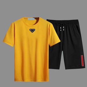 2024 Designer Men's New Summer Sportswear Sportswear Sportswear Sports Casual Sports Running Two-Piece Set