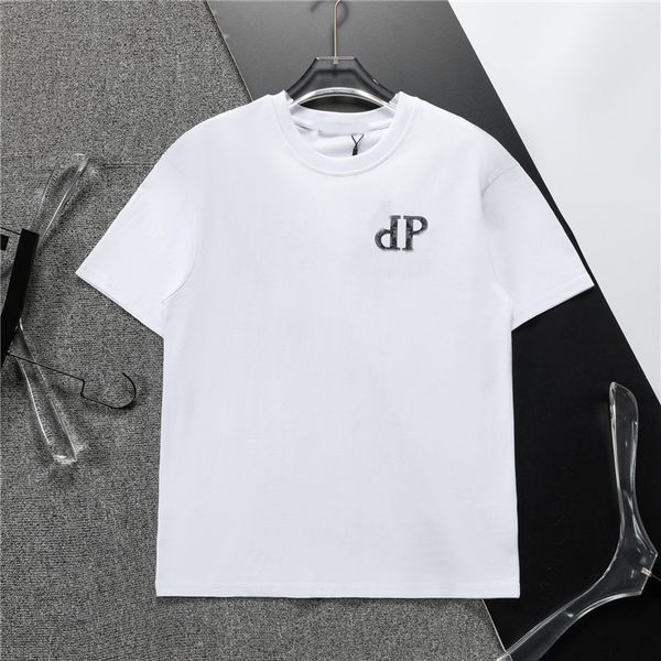 2024 Polo de diseñador para hombre, marca vintage clásica, camiseta para hombre, bordado, manga corta, solapa de verano, letra decorativa en el pecho.t.measureM-3XL