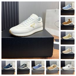 2024 Designer Mens Americas Cup XL Casual schoenen Patent Leather Flat Trainers Low Top Sneakers Mesh America For Men Lace-Up P Sneaker wandelschoen Maat 38-45