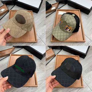 2024 Designer Mens Baseball Cap Femme Marque Deux Lettre Animal Broderie Hommes Femmes Chapeau De Soleil Gorras Sports Trucker Caps Grand En Ligne s