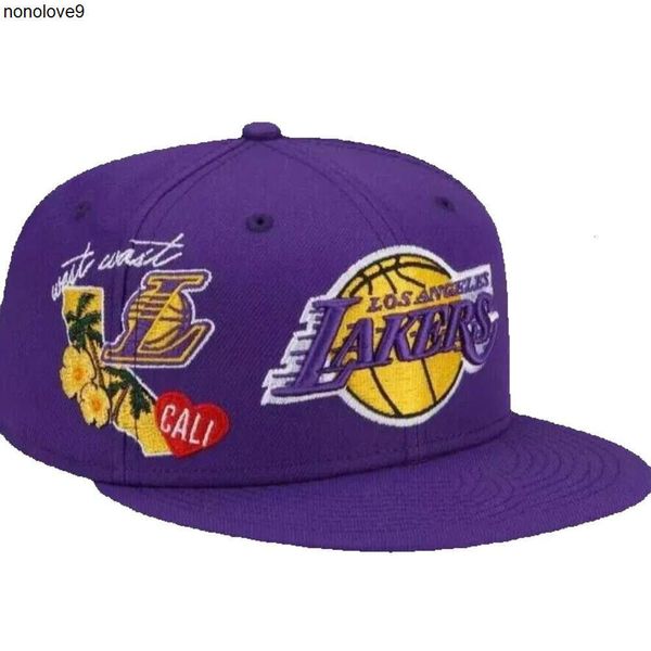2024 Diseñador para hombre Lakers para mujer 22-23 Campeones Gorra de béisbol Finales Unisex Sombrero para el sol Bordado de hueso Snapback Caps A6 S Great Online S