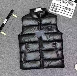 2024 Designer Mens Puffer Gilet Gilet Gilets d'hiver Unisexe Couple Bodywarmer Veste Femme Sans Manches En Plein Air Chaud Épais Vêtements Vêtements