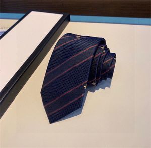 2024 Designer heren zijden stropdassen kinny slanke smalle stippen bedrukte jacquard geweven stropdassen handgemaakt in vele stijlen met doos