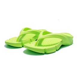 2024 Diseñador MMW x 005 Hombres Mujeres Zapatillas Sandalias Diapositivas Slip-On Flip Flops Negro Blanco Luz Hueso Verde Mens Summer Slipper Slide Sandal Shoes Tamaño 36-45