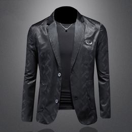 2024 Designer Nieuwe hoogwaardige herenpakjack, modieuze en knap zakelijke suite jas, maat M-5XL