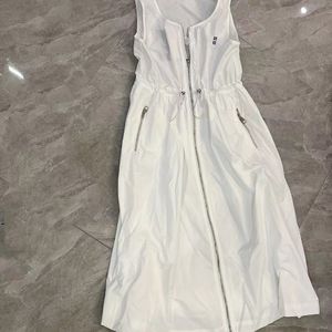 2024 Designer Nieuwe zomer monogram dunne mouwloze jurk, ultradunne rok, maat m-xl dunne stijl