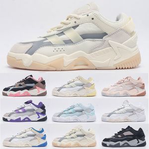 2024 Diseñador Originals Niteball 2.0 Mens Professional Deshapas absorbentes Tres zapatillas blancas para mujeres de color rosa Tamaño 36-45