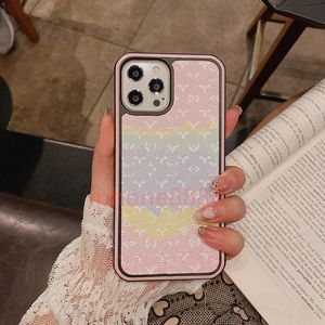 2024 Designer telefoonhoes luxe iPhone -hoes met kaarthouder voor iPhone 15 Pro Max -hoesjes Apple I 14 13 12 11 X XR XS XSMAX 8P 15 plus mobiele telefoons Leer mobiel cover AA