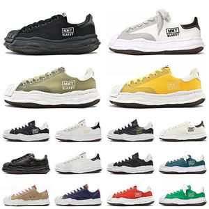 2024 Designer Platform Mason Mihara Yasuhiro Wandelen Zwarte Canvas Sneakers Mmy Schoenen Dames Heren Lage Top Wit Grijs Zolen Leer Dhgate Outdoor Joggen Sport