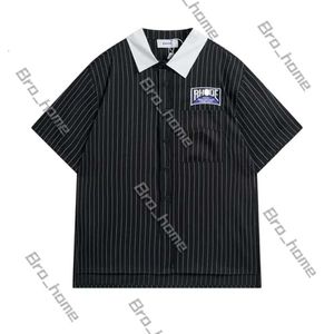 2024 Designer Polo Shirt Tshirt Summer Mens and Womens Luxury Fashion Casual Fashion 100% Cotton Marque Alphabet Polos Polos Nouveau style Polo T-shirt S-XL 758