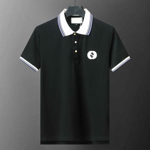 2024 Designer Polo Shirts Men Luxury Polos Mentes décontractées T-shirt Snake Bee Chest LETTR IMPRIME PRIDRY