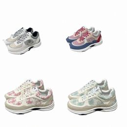 2024 Chaussures de course de créateurs Fi Channel Baskets de luxe à lacets pour femmes Baskets décontractées Baskets classiques pour femmes City GSFS taille 35-41 f7vD #