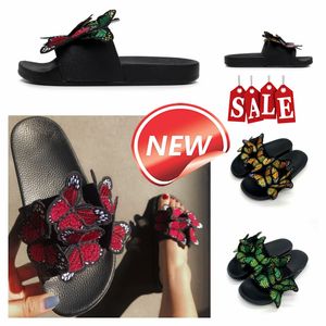 2024 designer sandalen beroemde slippers slides zwart bruin lederen runner damesschoenen zomer strand sandels hak Casual buitenshuis GAI Italië Slippers Parijs Nieuw