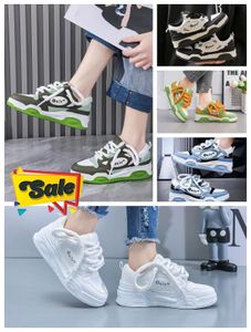 2024 Designer Schoen Lace Up Mode Platform Sneakers Zwart Wit Heren Dames Casual Schoenen GAI Maat 35-45 schoenen Platform Gratis Verzending