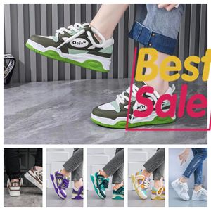 2024 Designer Schoen Lace Up Platform Sneakers Zwart Wit lichtblauw Heren Dames Casual Schoenen GAI Maat 35-45 Schoenen Platform UNISEX