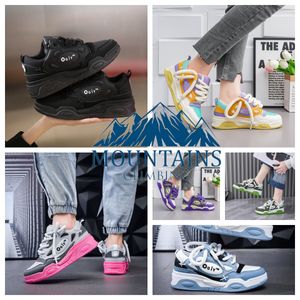 2024 Designer Schoen Lace Up Sneakers Mannen Zwart Wit Heren Dames Schoenen GAI Maat 35-45 Kleding schoenen Gratis Verzending