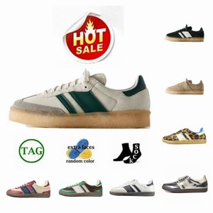 2024 Chaussures de créateurs pour hommes et femmes Léopard de formation Casual Shoes Wales Bonner Youth Trend Luxury Sneakers Plateforme Fashion Star Top Quality Taille 36-45