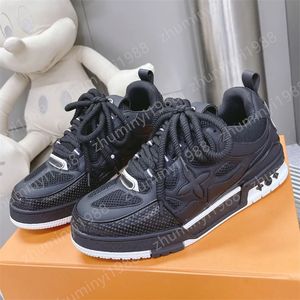 2024 diseñador skate zapatillas de deporte mujeres hombres malla abloh plataforma de zapatillas de deporte Virgil maxi zapatos casuales con cordones corredor entrenador pan zapato 35-47 Z13