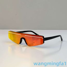 2024 Gafas de sol rectángulo de esquí de diseñador para mujeres gafas para hombres Tide una pieza gafas de sol al aire libre