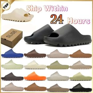 2024 Designer Slippers Men Woman Mens Slider chaussures de curseur minéral Blue Onyx Sandales purs Slipper Resin Bone Clog Desert Ararat Slides Shoe