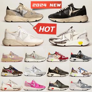 2024 Designer Sneaker Running Sole Italia Marca Zapatillas Papá-Estrella Clásico Blanco Do-Old Lentejuelas Sucio Diseñador Superstar Hombre Mujer Entrenadores Zapatos de senderismo