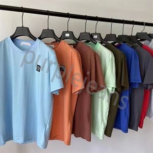 2024 Designer Stones Island T-shirt d'été pour hommes respirant lettre ample imprimé amateurs de mode de rue 100% coton T-shirt 5XL