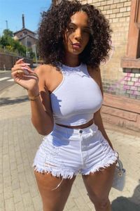 2024 Designer Summer Denim Shorts Femmes Jeans Vantage Ripped taille haute Shorts extensibles Mode Lavé Rétro Denim Shorts En Vrac Gros Vêtements 9595