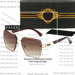 2024 Designer zonnebrillen Dita Grand Lxn Evo 403 Metal Minimalistische Retro Mach Collection Zonnebril Nieuw ontwerp Masonry DB Eyewea Matsuda Eyewear Originele Box 21