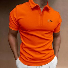 2024 Designer T Shirts Polos Moderne trendgoederen met korte mouwen Ademende buitenbeweging Hoge kwaliteit Polo Men Shirt M-XXXL
