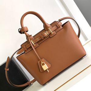 2024 Designer Teen Conti Sac Ten Noir Supple Calfskin Fashion Women Sac Tote Small Robe Mirror Mirror Quality Gold Hardware with Box