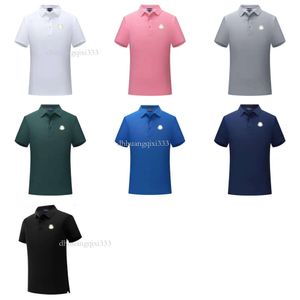 2024 Designer le dernier jersey coton golf slimfit polo exercice de loisirs en plein air classique hommes et femmes polos m4xl mocleeeer